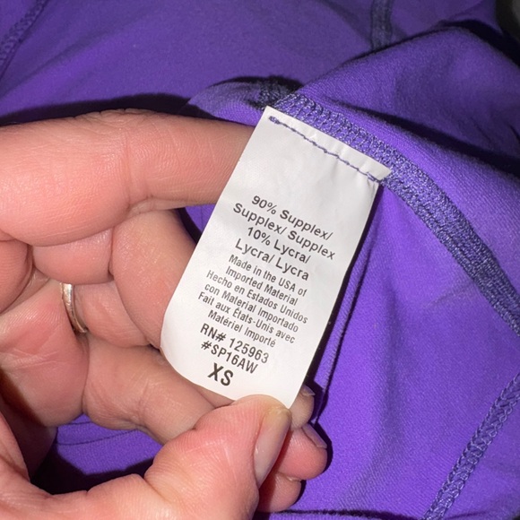 Beyond Yoga Purple Strappy Back Athletic Tank Top - Picture 6 of 6